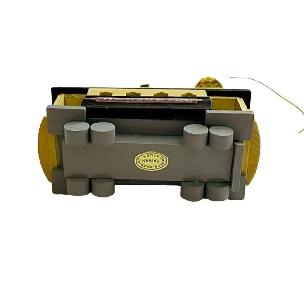 Vintage Kurt Adler Hersheys Train Caboose Christmas Ornament Trolley